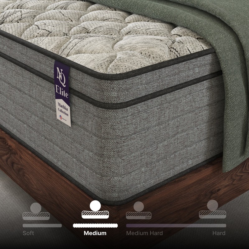 10 Inch Twin Size Cooling Gel Memory Foam Hybrid Mattress,Grey+White gallery